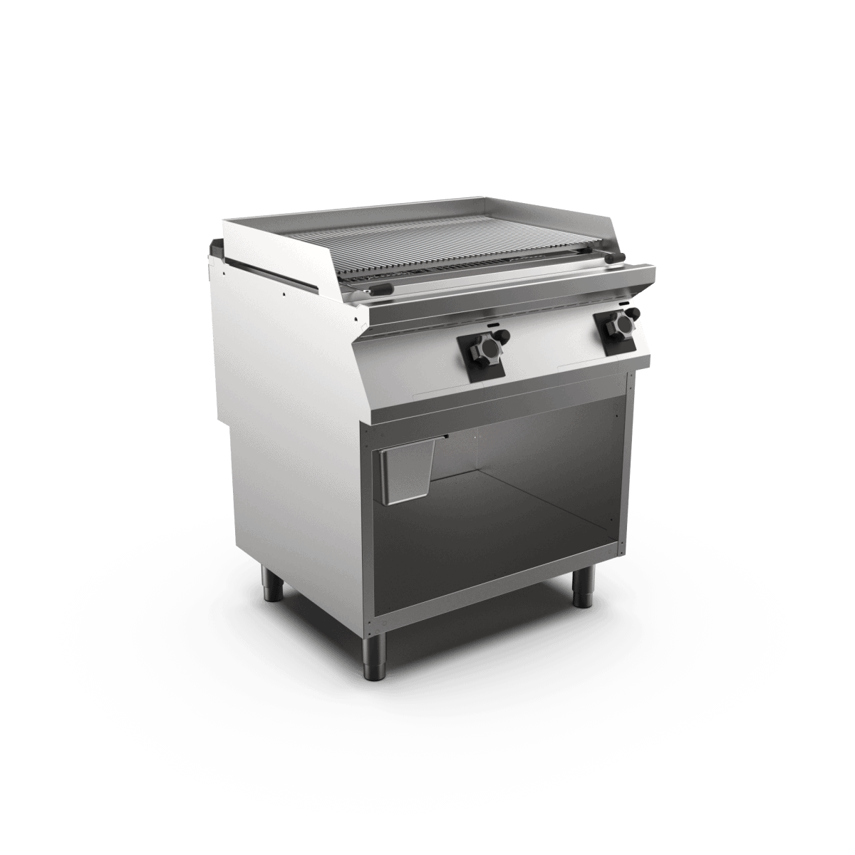 Wery GL78GIG – Mareno GL78GIG gas-lavastensgrill (fritstående, 800 mm)