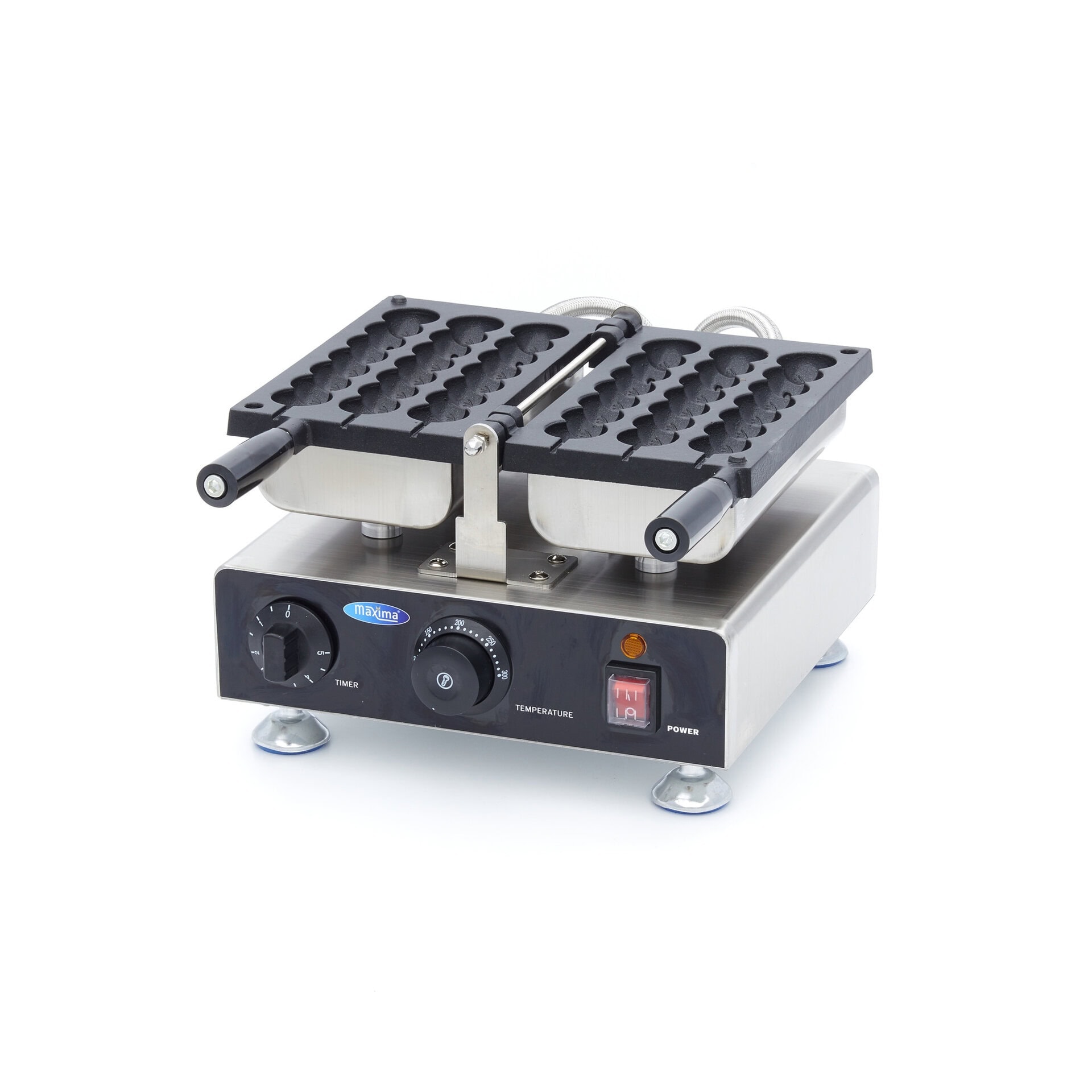 Maxima vaffeljern 30,5 x 34 x 28,5 cm, 1560 W – produktfoto