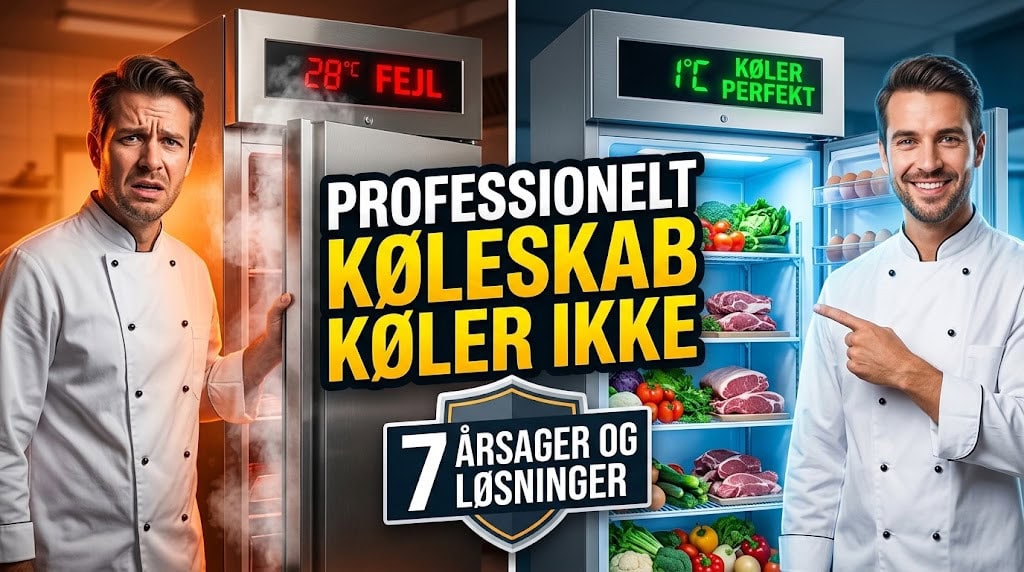 Professionelt Køleskab Køler Ikke - 7 Årsager Og Løsninger
