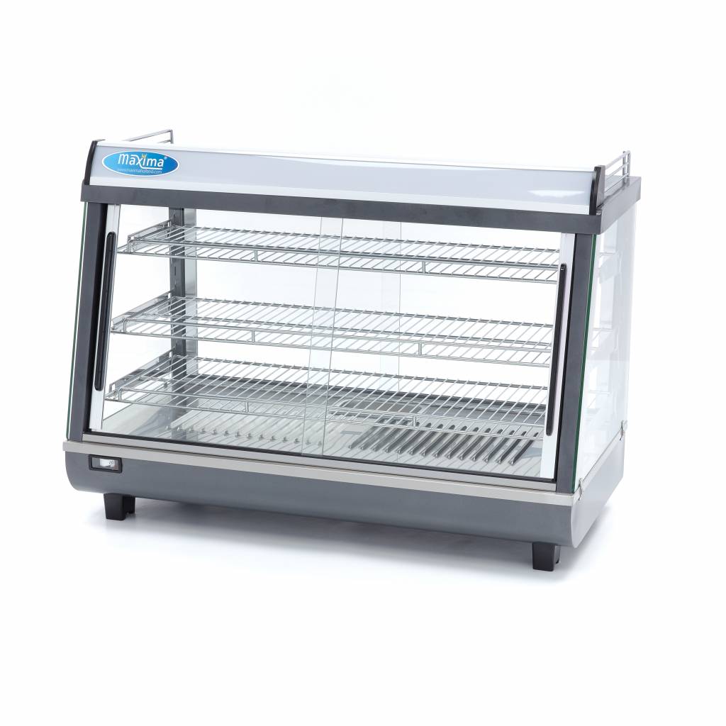 varmemontre Maxima Rustfrit stål Hot Display 136L – produktfoto