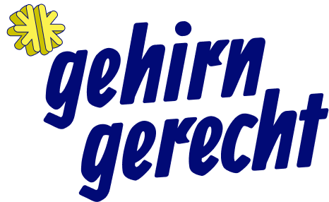 Logo: Gehirngerecht Positionieren. Verlinkt zur Startseite.