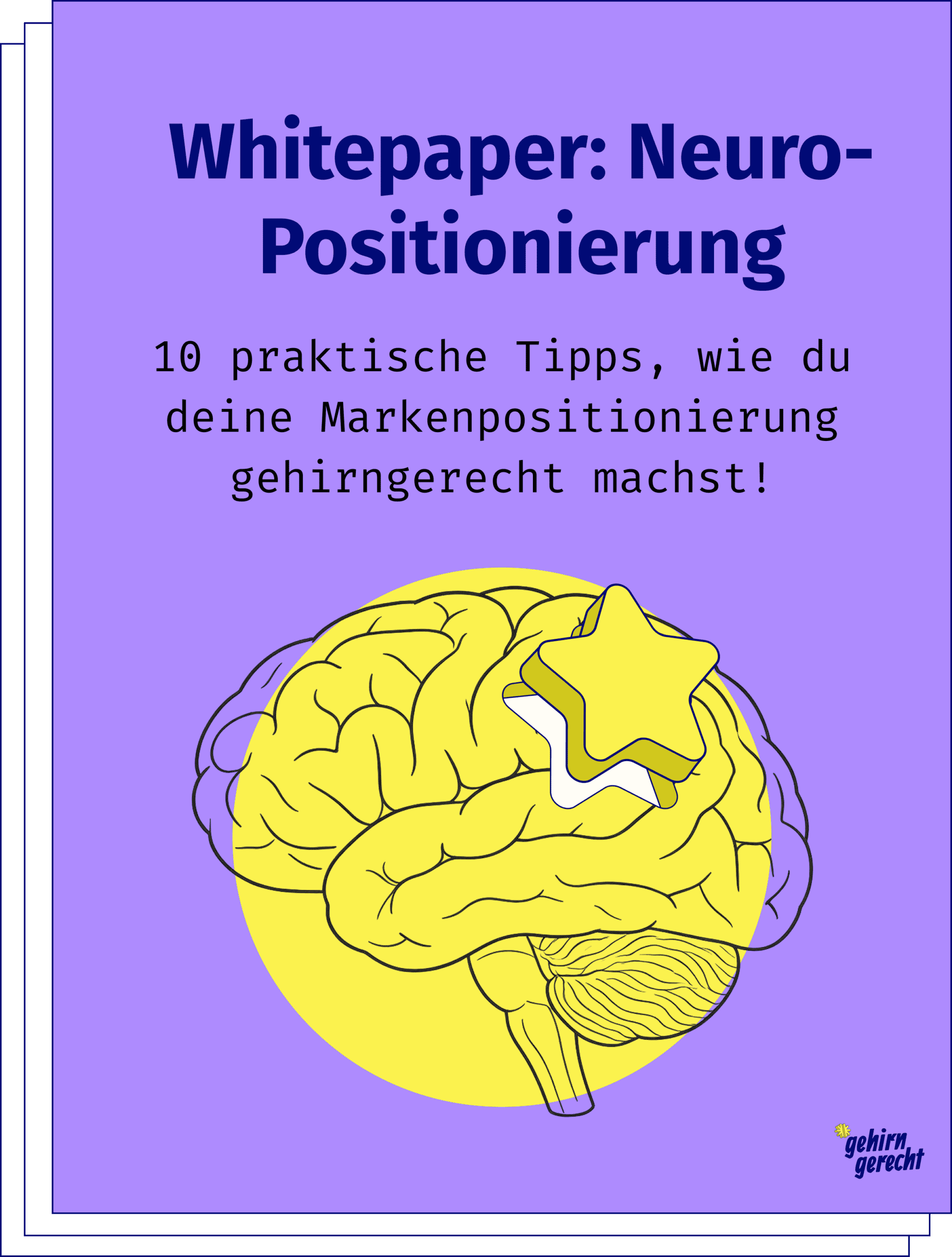 Titelblatt des Whitpapers über Neuro-Positionierung.