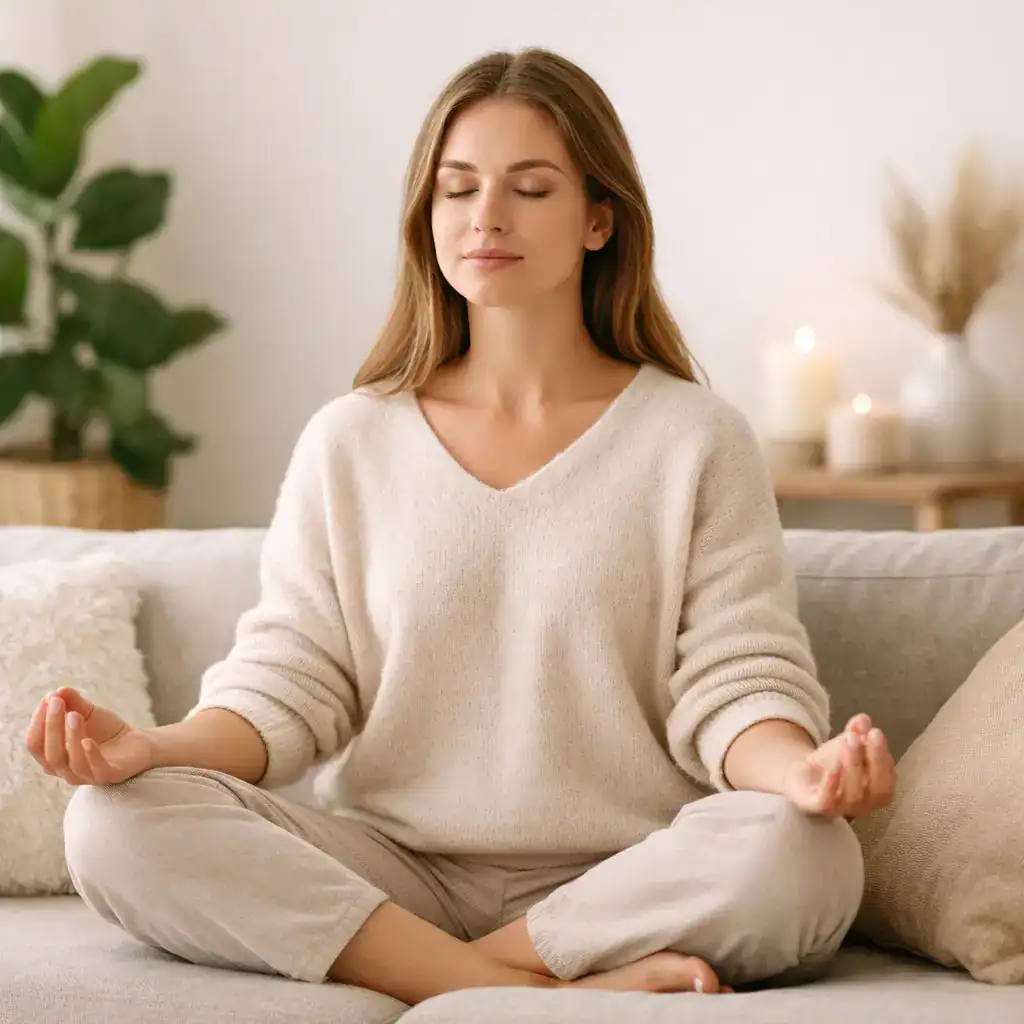Image illustrant l’impact du stress chronique sur le système nerveux et le sommeil, dans le cadre d’un accompagnement en anxiété à Genève.