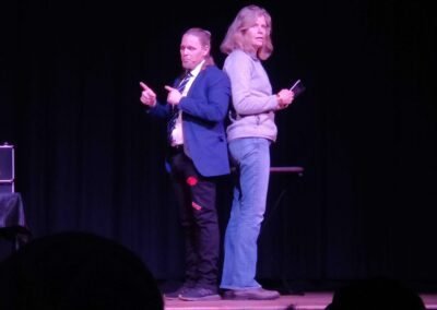 Theater magic show San Juan Islands stage performance