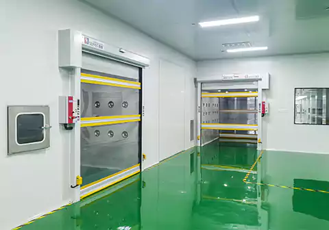 portas rápidas de proteção