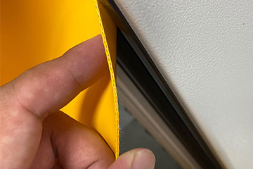 Dettagli della porta avvolgibile in PVC