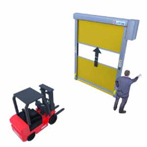 Porta veloce con interruttore wireless
