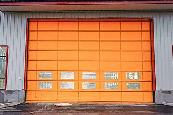high speed stacking door
