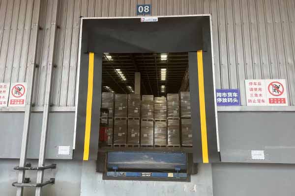 mechanical dock shelter