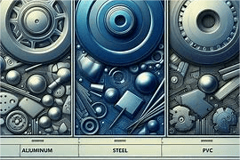 Material del panel de la puerta espiral de alta velocidad