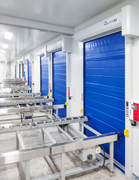 Refrigerated Roller Door Case