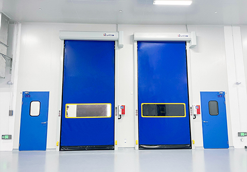 Porta ad alta velocità commerciale
