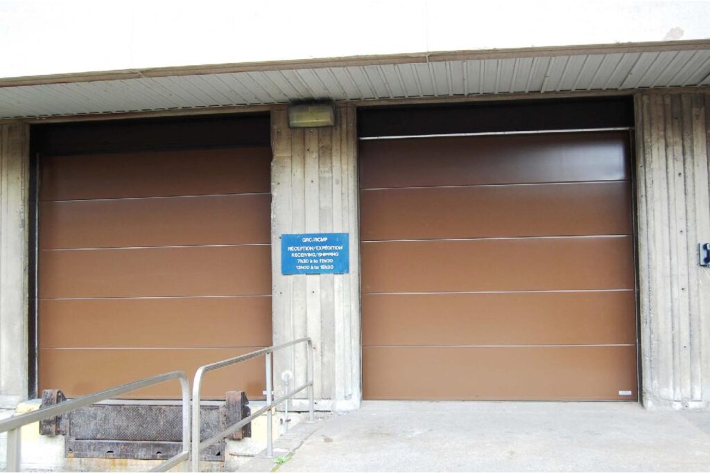 Porta sezionale industriale
