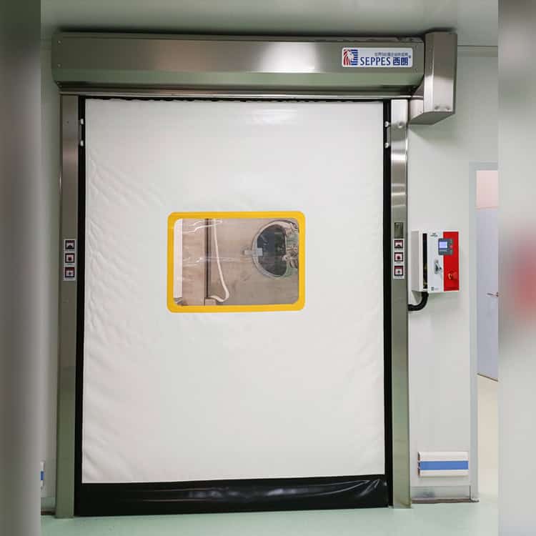 Porta leggera per camera bianca