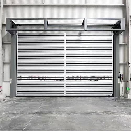 External high speed door
