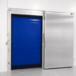 Porta automatizzata per celle frigorifere