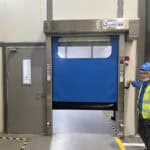 Bordo inferiore flessibile della porta ad alta velocità