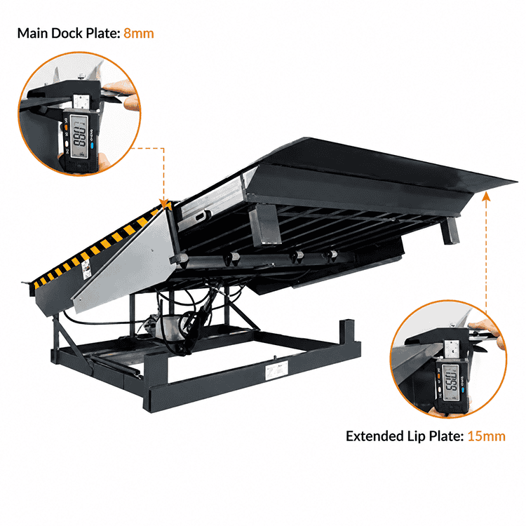Hydraulic Dock Leveler Telescopic