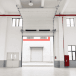 sistem pintu garasi angkat tinggi​