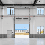 Porta sectional elevatória vertical