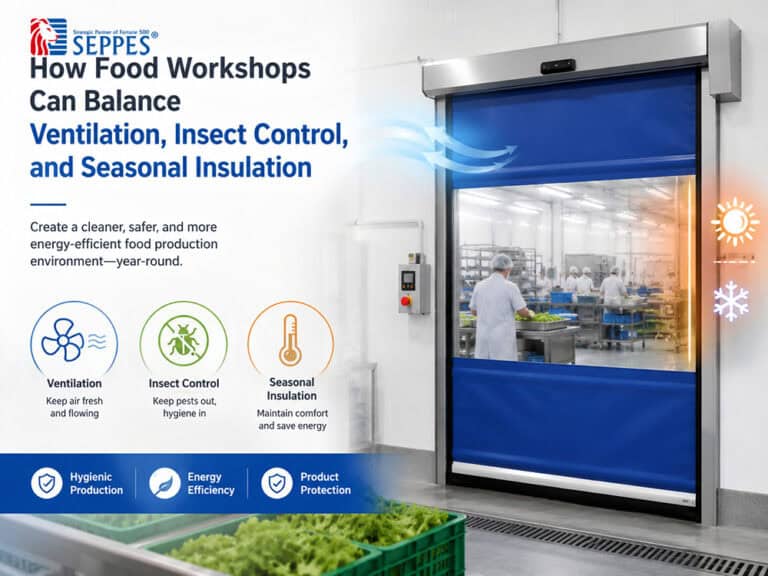 How Food Workshops Can Balance Ventilation, Insect Control, and Seasonal Insulation