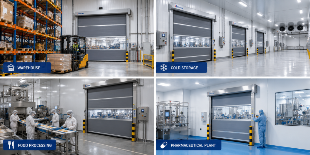 insulated-industrial-doors-applications