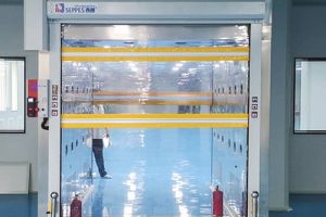 Porte avvolgibili trasparenti ad alta velocità