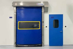 high speed zipper door