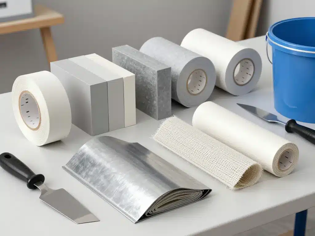 types bande a joint placo sur établi