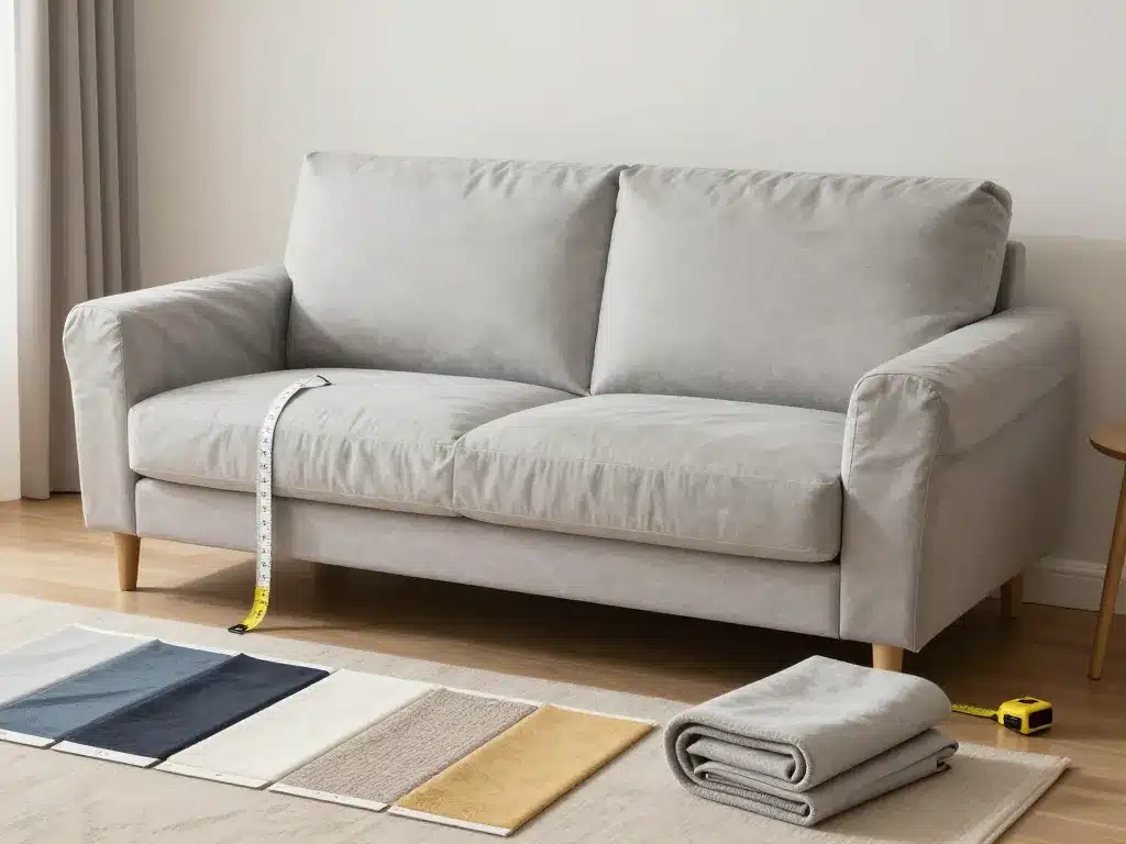 choix de housse pour canapé 2 places avec accoudoirs tissus mesures