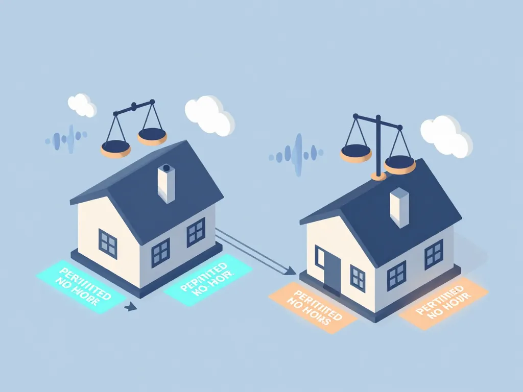 voisin travaux droits nuisances illustration