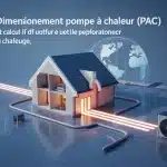 Dimensionnement pompe à chaleur (PAC) : puissance et calcul