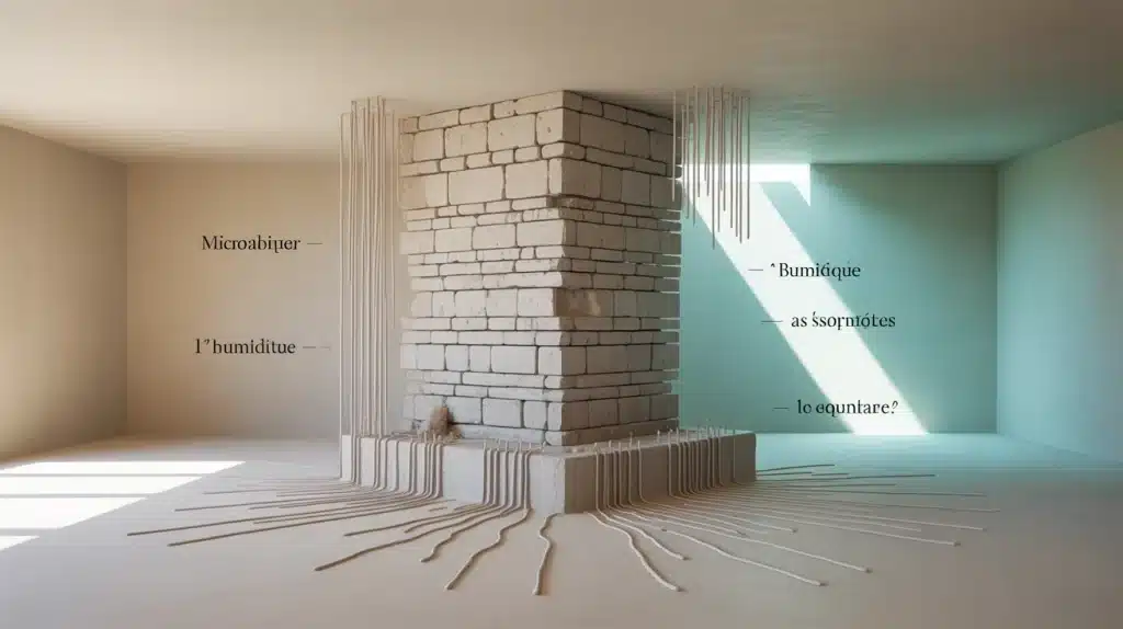 Humidité dans les murs en pierre : signes d’alerte