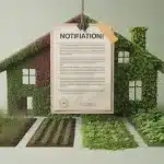 Mise en demeure entretien du jardin pour éviter la perte du dépôt de garantie
