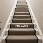 Moquette pour escaliers pour plus de confort et sécurité