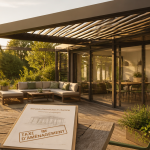 taxe pergola sur terrasse en bois avec dossier urbanisme