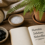 comment déshumidifier une pièce avec sel charbon et plante