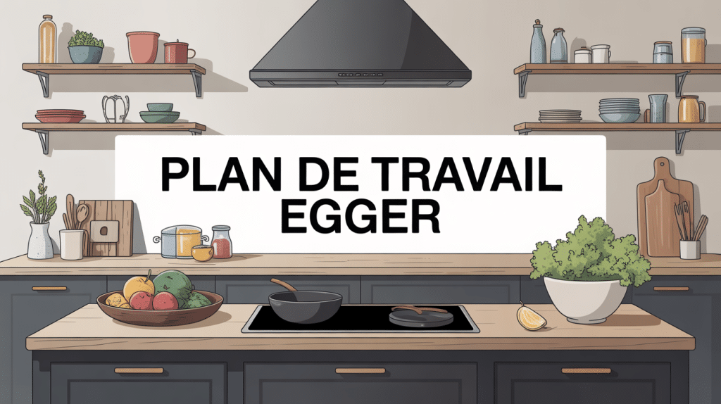 egger plan de travail illustration cuisine moderne textures