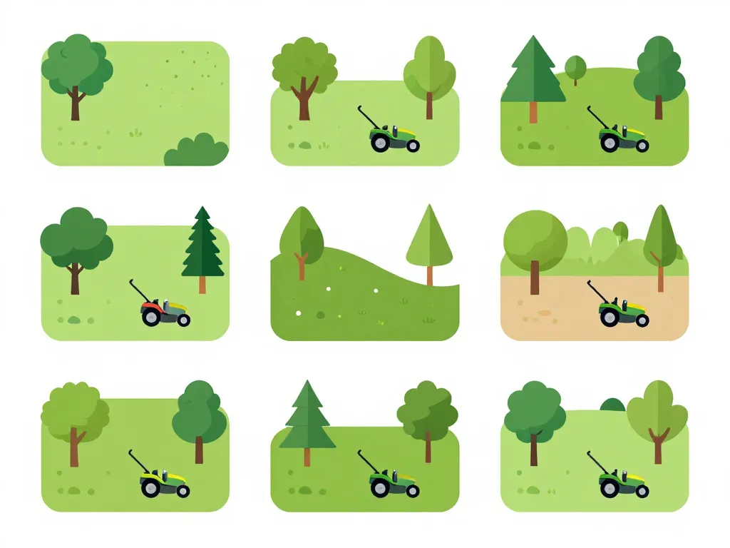 meilleur tondeuse tracteur selon terrain plat, pente et arbres