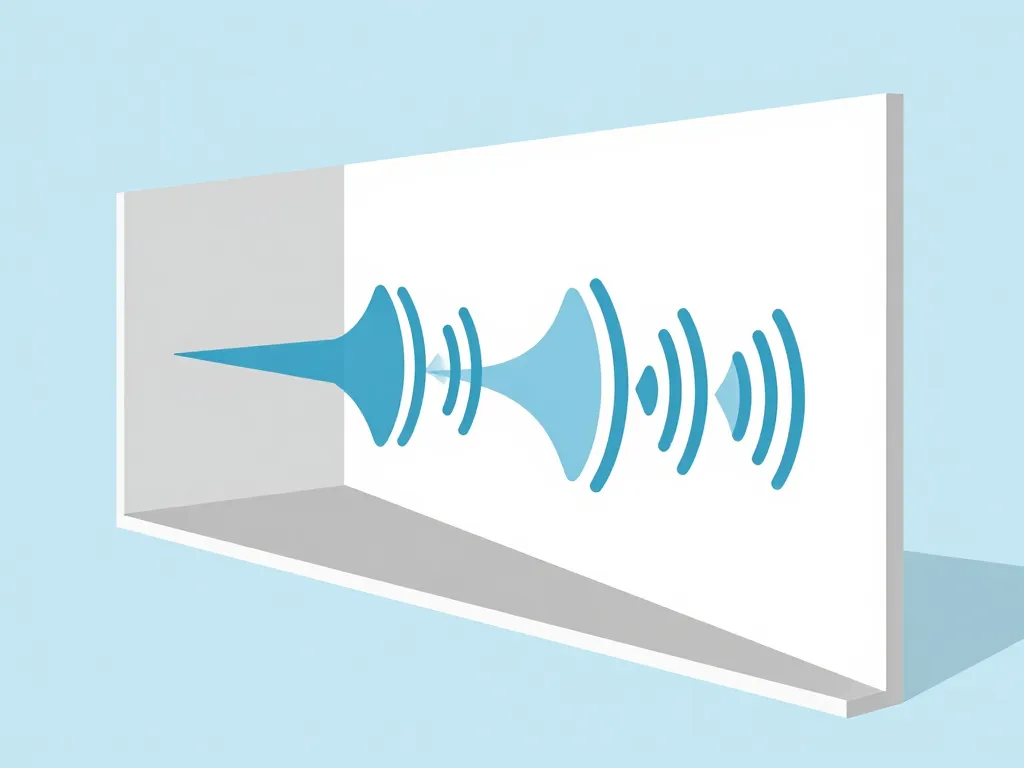 schéma performance placo isolant phonique à coller