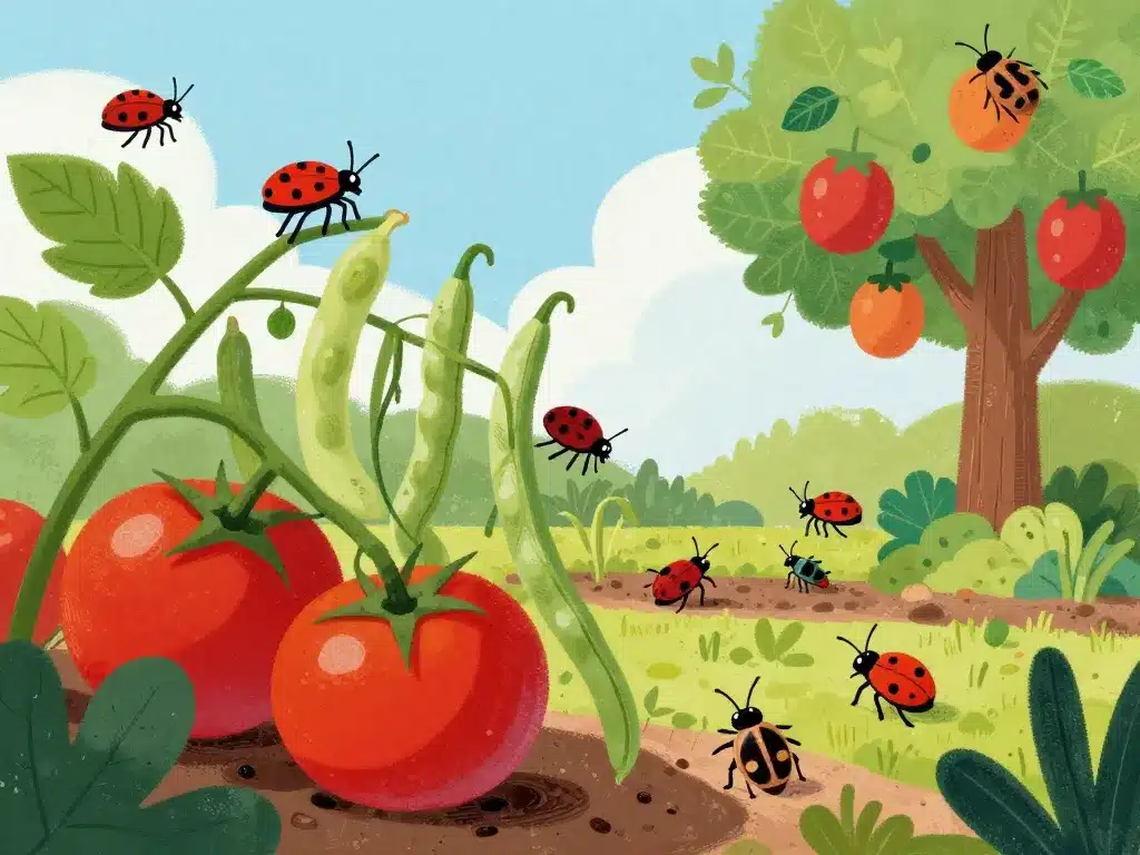 que mange la punaise jardin fruits légumes