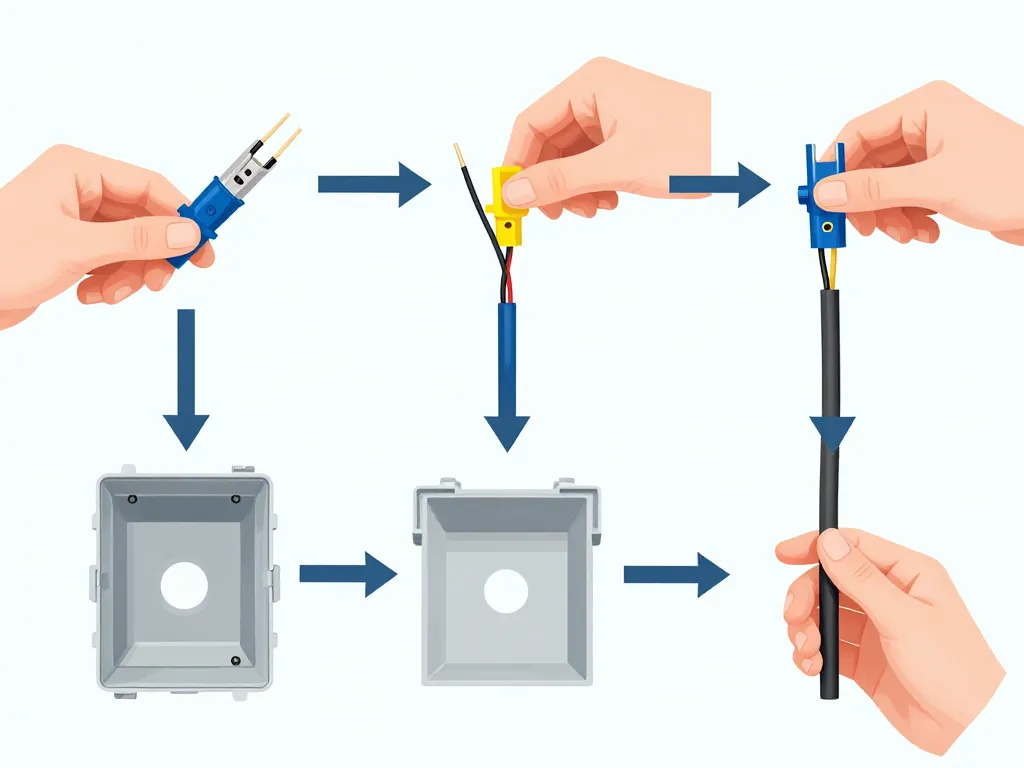 rallonger un câble électrique sans domino étape sécurisée