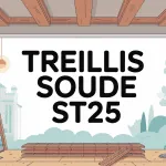 treillis soudé st25 intégré dans dalle béton chantier résidentiel