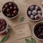 conserver des cerises différentes méthodes en photo