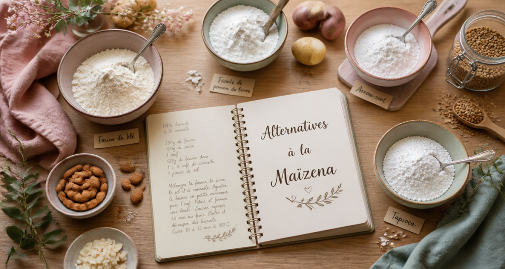 par quoi remplacer la maizena en cuisine
