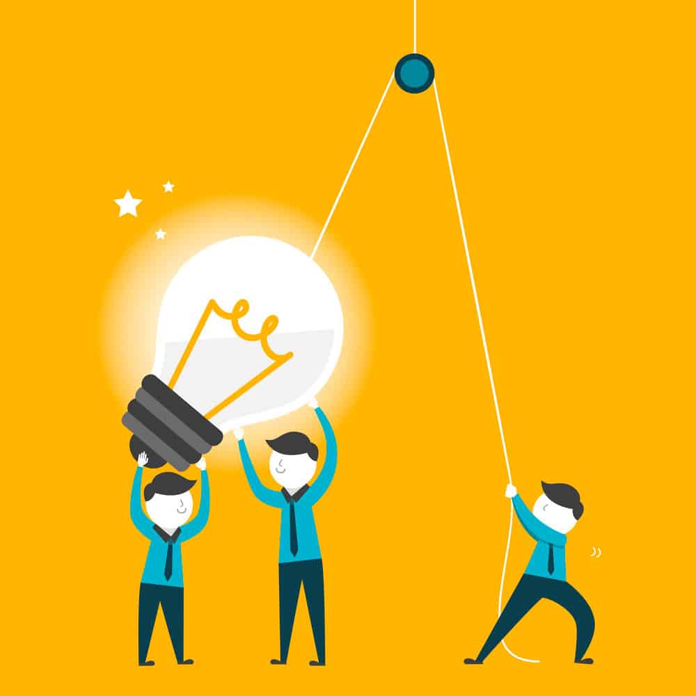 The team collaborating together Depositphotos 52465465 scopy