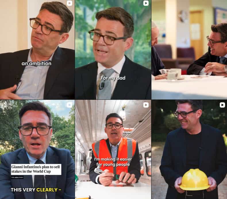 Communicating with care 2 Andy burnham's social media posts