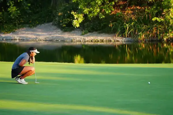 How to research college golf teams reading putt