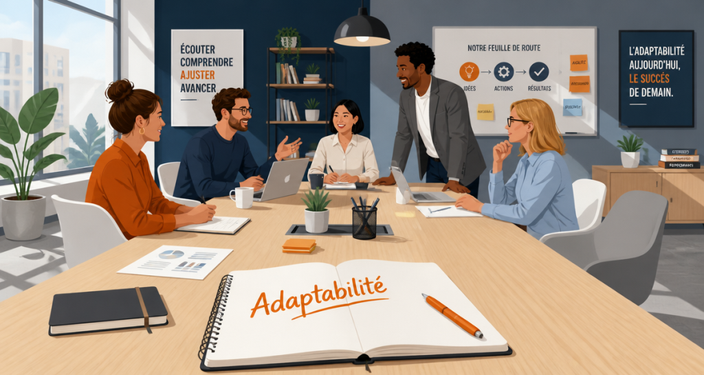 definition adaptabilite professionnels bureau