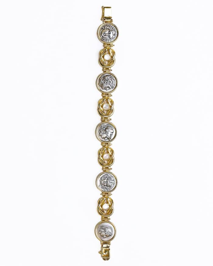 Penelope - Ancient Coin Bracelet - Image 4